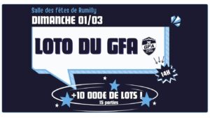 Loto du GFA le dimanche 1er Mars !